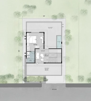 30 x 50 Terrace Floor Plan